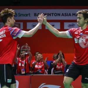 Hasil Thomas Cup: Minions Balas Dendam, Indonesia Unggul 2-0 Kontra Malaysia