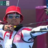 Olimpiade 2020: Kalahkan Tim Amerika, Tim Panahan RI Melaju ke Perempat Final