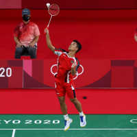 Rapor Thomas Cup Indonesia: Ginting Maunya Main Aman, Shesar Tegang