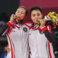 Medali Olimpiade: Tambah 1 Emas dari Greysia/Apriyani, Indonesia Nangkring di Posisi 35