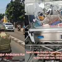 Sudah Damai, Oknum TNI Halangi Ambulans Bawa Bayi Kritis Tetap Ditahan