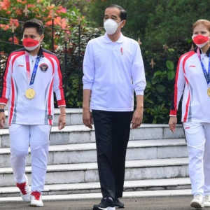 Kisah Haru Greysia/Apriyani Usai Bertemu Presiden Jokowi