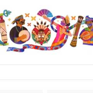 Indonesia Independence Day di Google Doodle 17an