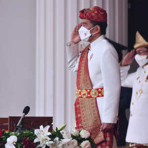 [GALERI] Upacara Peringatan HUT ke-76 Kemerdekaan Indonesia