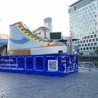 4 Fakta Tugu Sepatu di Jakarta: Jadi Korban Vandalisme Hingga Dicopot