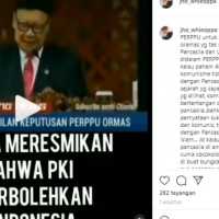 Pemerintah Izinkan PKI Berdiri Lagi, Benarkah?