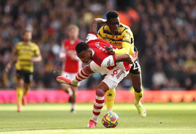 Hasil Liga Inggris: Arsenal vs Watford 1-0