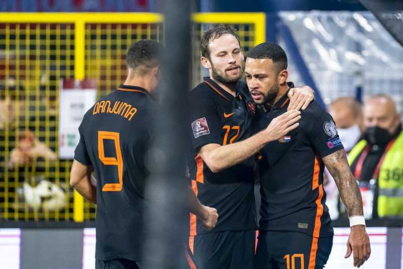 Hasil Kualifikasi Piala Dunia 2022 Qatar: Montenegro vs Belanda 2-2
