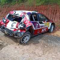 Mobilnya Salto 2 Kali Hingga Ringsek, Ini Rahasia Sean Gelael dan Bamsoet Selamat