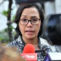 Sri Mulyani Hanya Tersenyum Saat Ditanya Soal Isu Mundur dari Kabinet Merah Putih