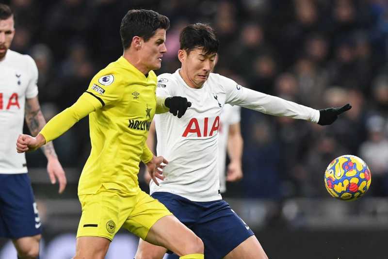 Hasil Liga Inggris Tottenham Hostpur vs Brentford 2-0