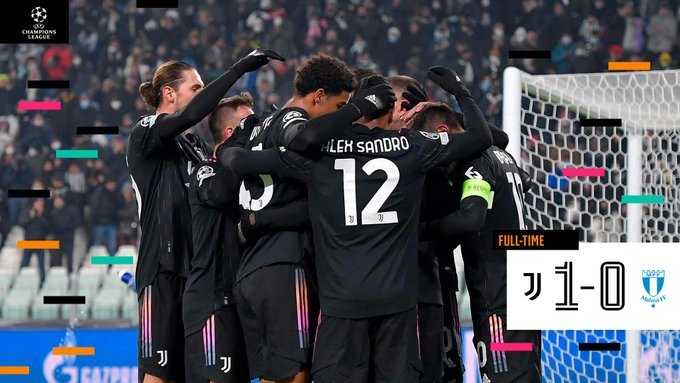 Hasil Liga Champions: Juventus jadi juara Grup H usai mengalahkan Malmo 1-0