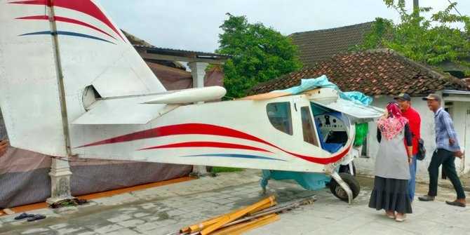 Pesawat berjenis STOL hasil rakitan Heri Suyanto, pria asal Lamongan