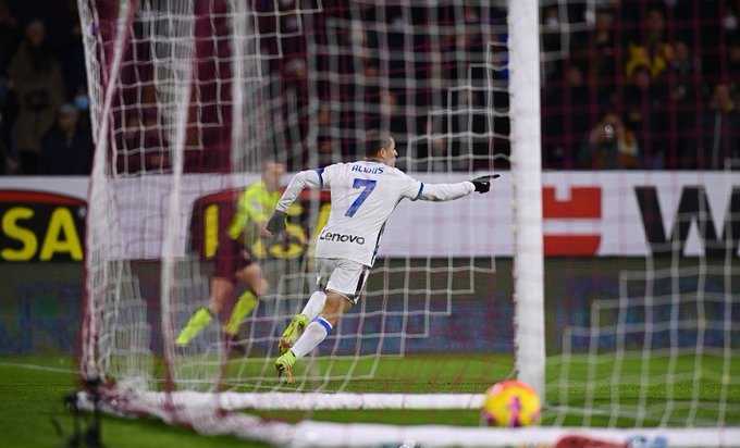 Hasil Serie A Italia: Salernitana vs Inter Milan 0-5, Alexis Sanchez menyumbang 1 gol Inter