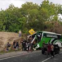 Kronologi Bus Pariwisata Hantam Bukit Bego Bantul, 12 Orang Tewas