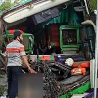 6 Fakta Mengerikan Kecelakaan Mau Bus Tabrak Tebing di Bantul: Korban Terpental