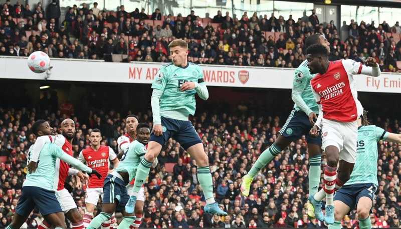     Hasil Liga Inggris Arsenal vs Leicester City, Thomas Partey cetak gol pertama Arsenal