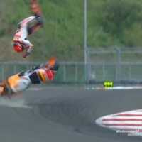Marc Marquez Alami Kecelakaan Horor Jelang MotoGP Mandalika, Ini Videonya