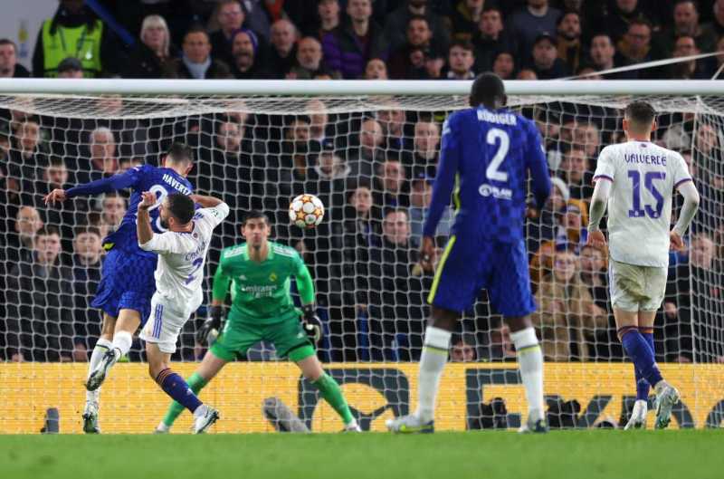     Hasil Leg 1 Perempat Final Liga Campions Chelsea vs Real Madrid 1-3, Kai Havertz cetak gol hiburan untuk The Blues