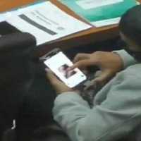 Waduh, Sosok Diduga Anggota DPR Ini Ketahuan Nonton Film Hot Saat Rapat Vaksin