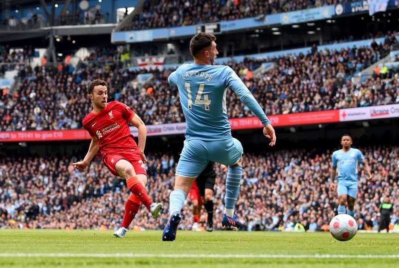     Hasil Liga Inggris Manchester City vs Liverpool 2-2, Diogo Jota mencetak gol penyeimbang 1-1