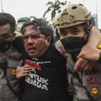 Polisi Tangkap Pemukul Pertama Ade Armando Sampai Babak Belur Saat Demo 11 April