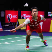 Anthony Ginting dan Rehan-Lisa Berlaga di Final Hylo Open 2022