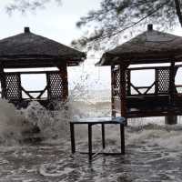 Banjir Rob Terjang Pantai Utara Jawa Tengah