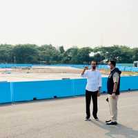 Jokowi, Puan, dan Sandiaga Uno Nikmati Jakarta E Prix Bareng Anies Baswedan