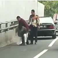 Pukul Anak Politisi PDIP di Tol, Putra Ketum Ormas Relawan Jokowi Jadi Tersangka