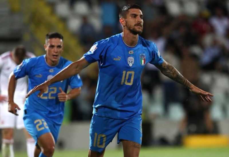     Hasil UEFA Nations League: Italia vs Hungaria 1-1, Lorenzo Pallegrini mencetak satu gol untuk Gli Azzurri