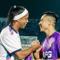Ronaldinho Tampil Perkuat RANS Nusantara Kontra Persik, Klub Raffi Ahmad Kalah