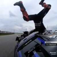 Momen Fabio Quartararo 2 Kali Terjatuh di MotoGP Belanda