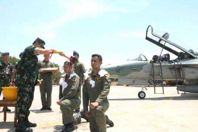     Lettu Penerbang Allan Syafitra, pilot Pesawat latih tempur TNI AU T50i Golden Eagle yang jatuh di Blora Jawa Tengah