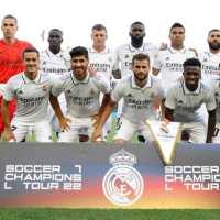 Hasil Pramusim: Real Madrid vs America 2-2, Barcelona vs Juventus 2-2