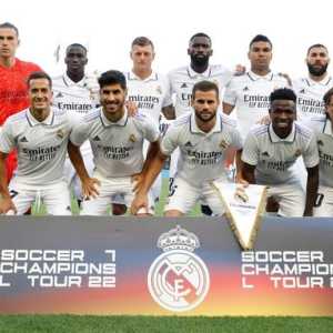 Hasil Pramusim: Real Madrid vs America 2-2, Barcelona vs Juventus 2-2