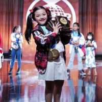 Arsy Hermansyah Raih 14 Medali di Ajang Pencarian Bakat WCOPA di Amerika Serikat