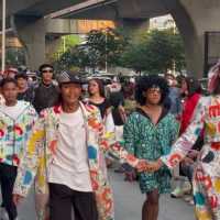 Bonge Cs Ramaikan Citayam Fashion Week di Trotoar Kuningan, Jeje Slebew Tak Diajak?