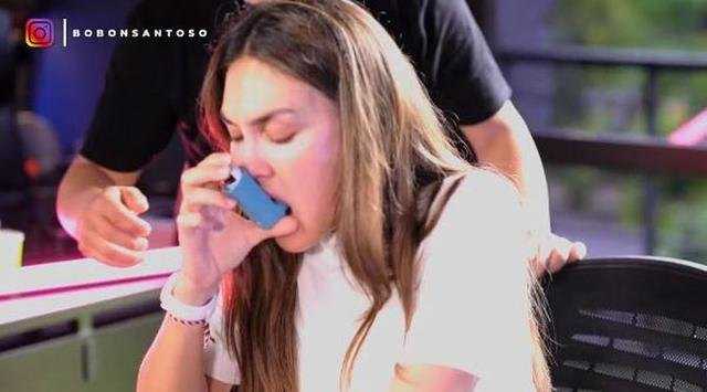     Luna Maya sampai menggunakan obat asma akibat makan keripik terlalu pedas