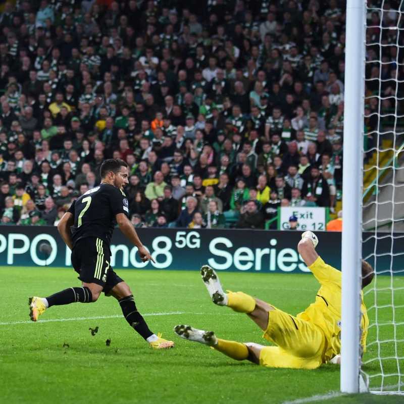     Champions League: Celtic vs Real Madrid 0-3, Eden Hazard kembali bersinar saat menyumbang satu gol dan satu assist