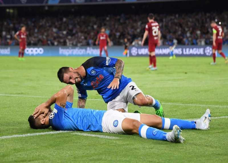     Hasil Liga Champions: Napolis vs Liverpool 4-1