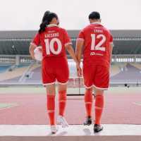 Kaesang Pangarep-Erina Gudono Pamer Foto Prewedding di Stadion Manahan Solo
