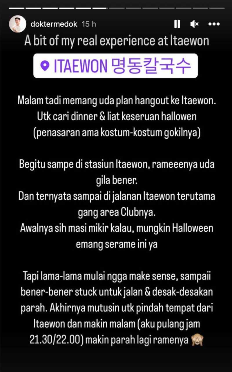     Kisah WNI saat Tragedi Halloween Itaewon