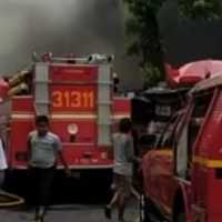 Pasar Pagi Asemka Terbakar