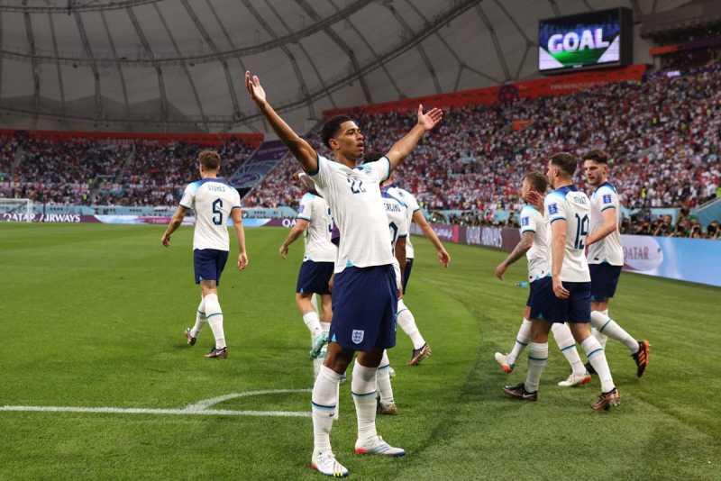     Piala Dunia 2022: Inggris vs Iran 6-2, Jude Bellingham mengawali pesta gol The Three Lions