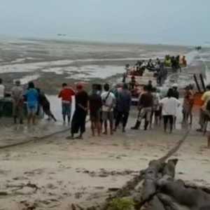 Air Laut Pantai Pangandaran Surut Usai Gempa Cianjur, Ini Penjelasannya