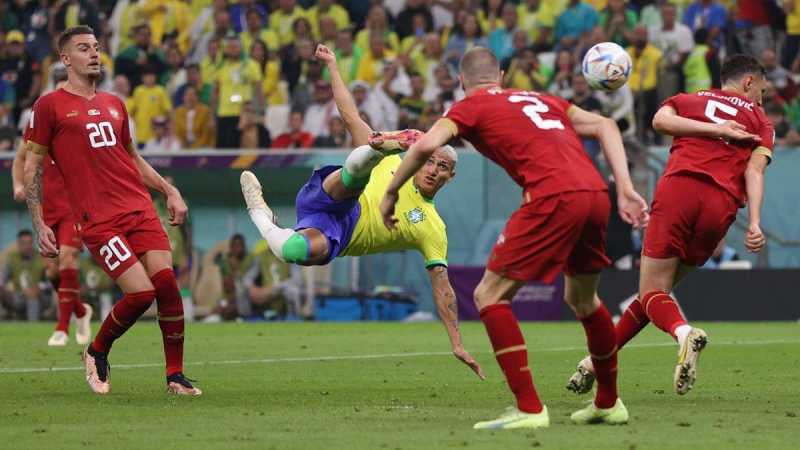     Piala Dunia 2022: Brasil vs Serbia 2-0, Richarlison mencetak brace untuk kemenangan Selecao