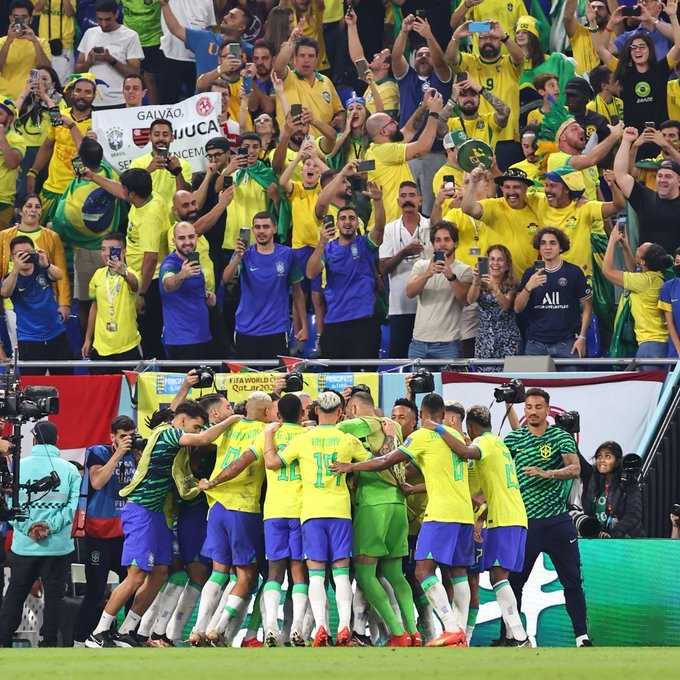     Piala Dunia 2022: Brasil vs Swiss 1-0, Casemiro mencetak gol tunggal Brasil dan mengantarkan Tim Samba ke 16 Besar Piala Dunia 2022