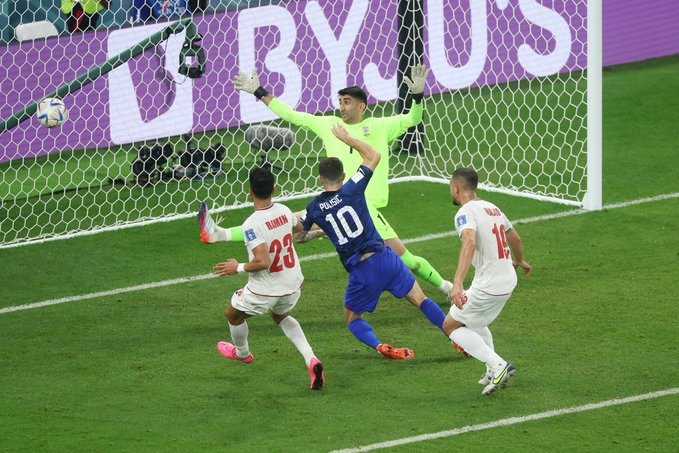     Piala Dunia 2022: Iran vs Amerika Serikat 0-1, Christian Pulisic mencetak gol tunggal kemenangan Amerika