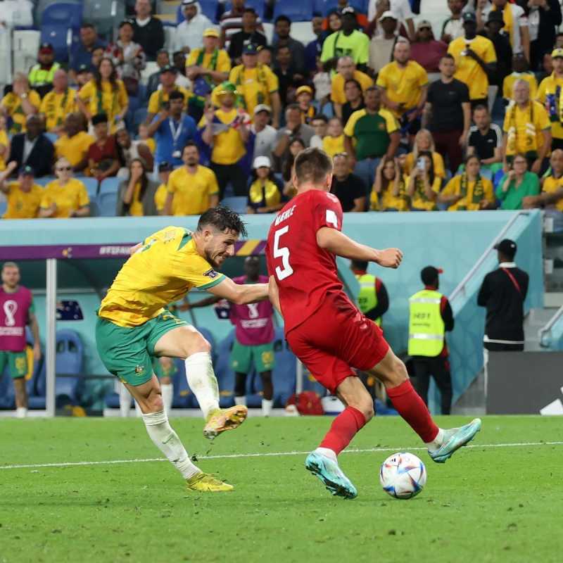     Piala Dunia 2022: Australia vs Denmark 1-0, kemenangan ini membawa Socceroos menyegel tiket 16 Besar Piala Dunia